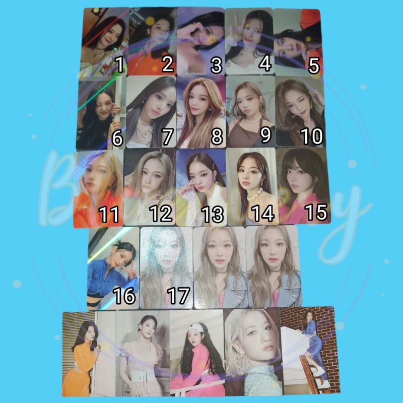 [READY STOCK] fromis_9 - midnight guest album photocard / pc saerom hayoung gyuri jiwon jisun seoyeo