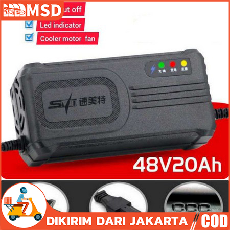 Charger Sepeda Listrik 48V 20aH Charger Aki Sepeda Elektrik Charger motor Listrik Casan Sepeda Elekt