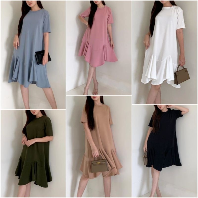 Julie Scallop Dress