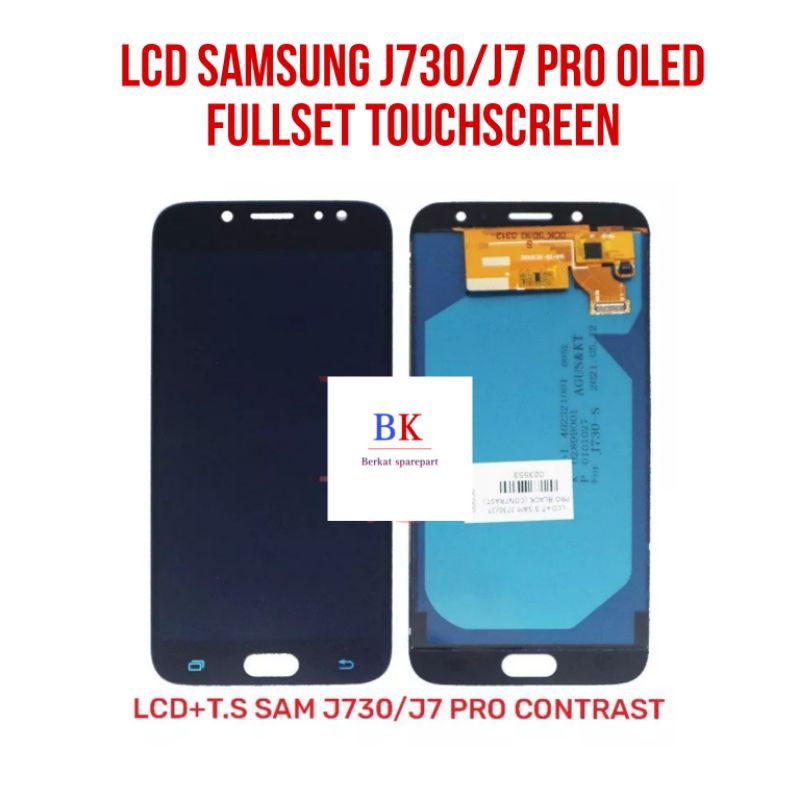 LCD TOUCHSCREEN SAMSUNG J730/J7 PRO OLED2 FULLSET ORIGINAL