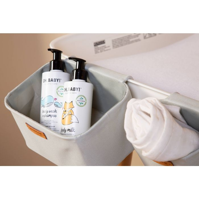 CHILDHOME Hanging Baskets Set Of 3 + Hooks