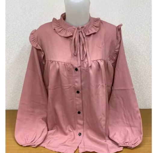 Blouse Baju Atasan Wanita / Blouse korea Blouse sanghai Blous erumba tali // Atasan wanita Korean st