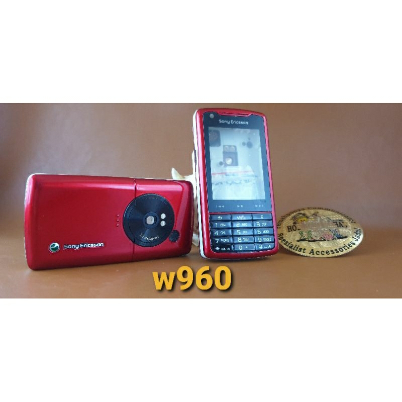 casing sony ericsson w960 red merah