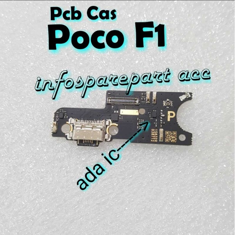 pcb konektor cas  poco F1