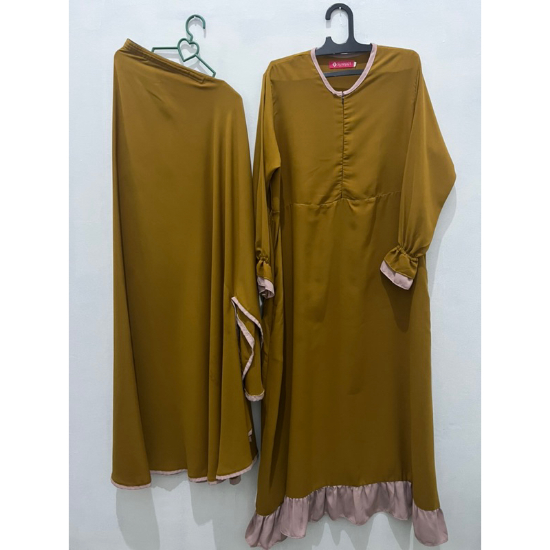 Preloved set gamis merk Sunnah Outfit