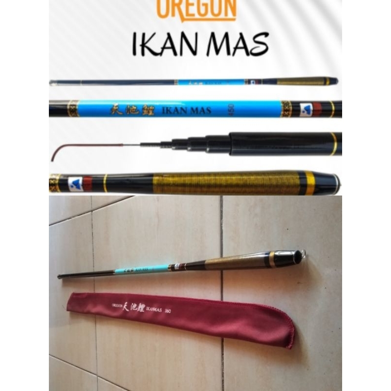 Joran Tegek. Oregon Ikan Mas 450