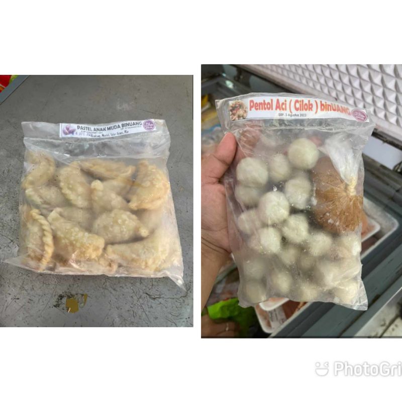 

pastel binuang isi 20 / pentol aci cilok aci binuang