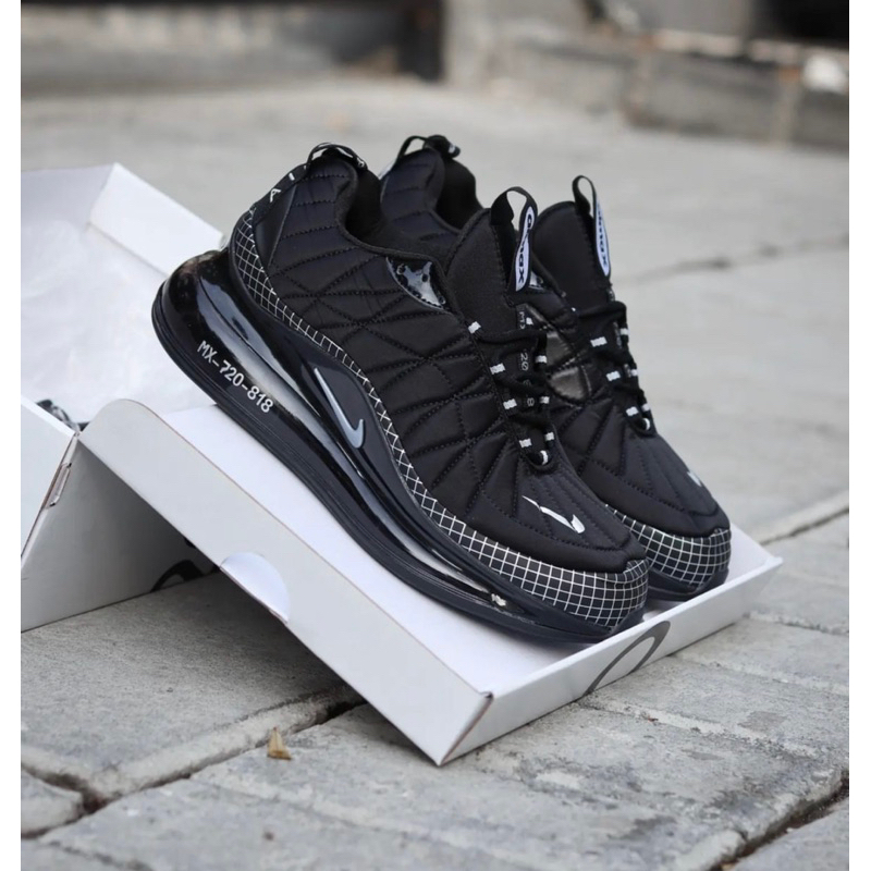 Nike Air Max 720 818 Black Premium Original