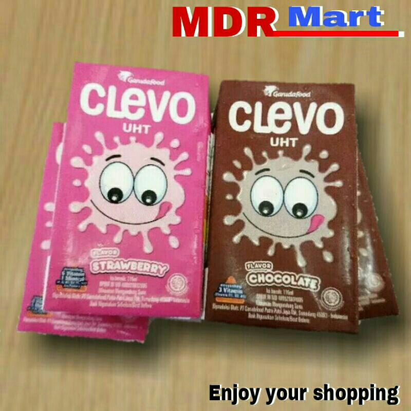 

CLEVO susu UHT coklat/strawberry 115ml