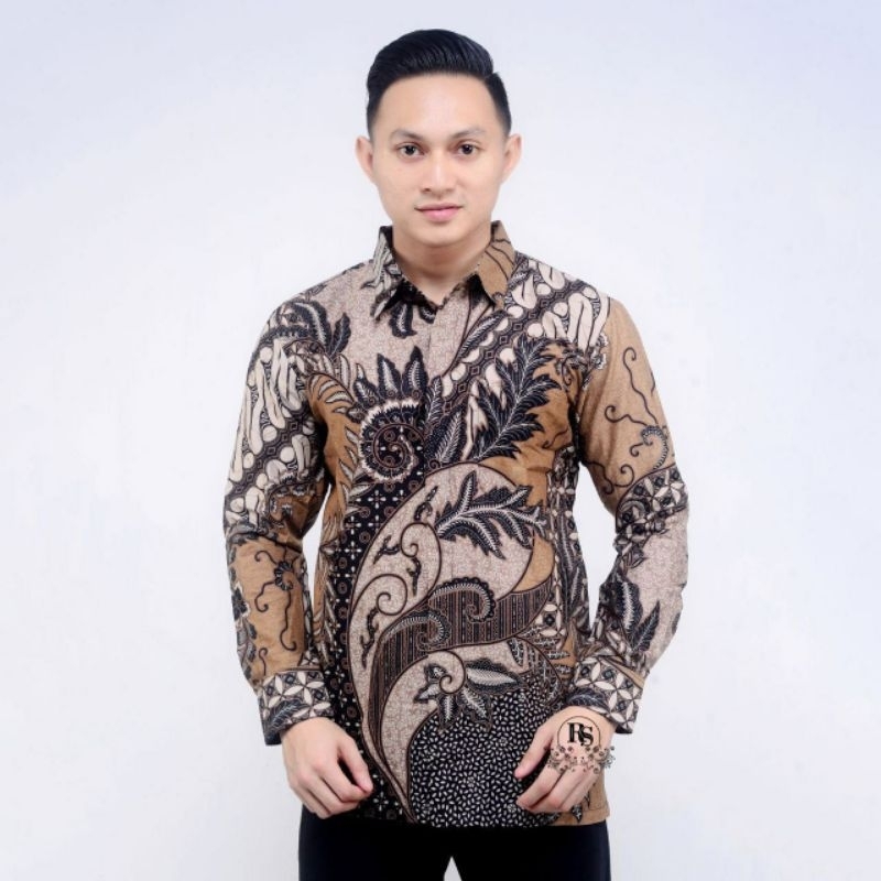 Batik kemejan pria lengan panjang batikpekalongan batiknusantara batiksolo batikseragam batikkantor