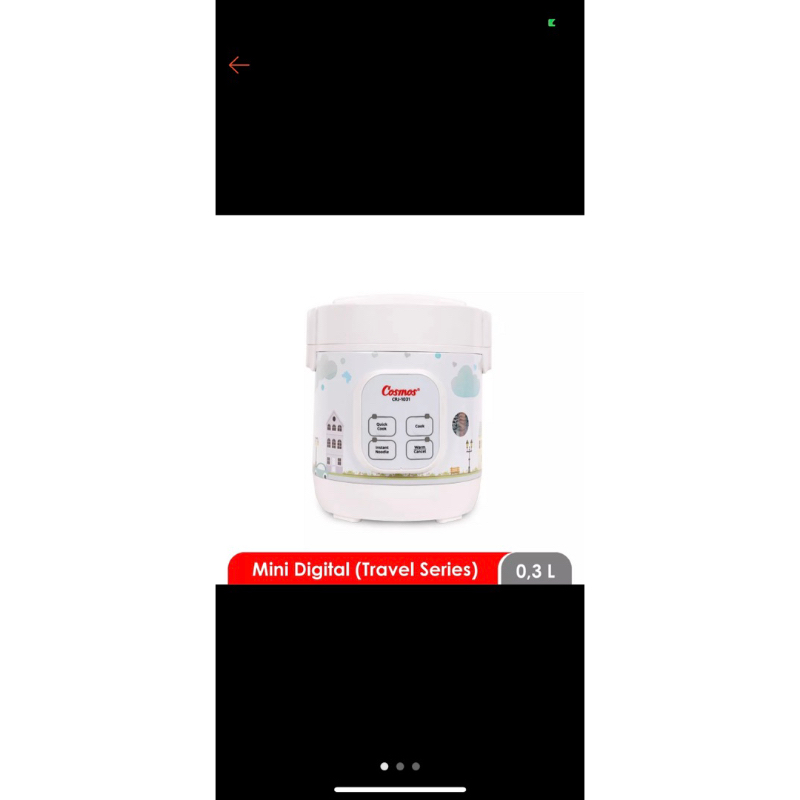 cosmos rice cooker 0,3L