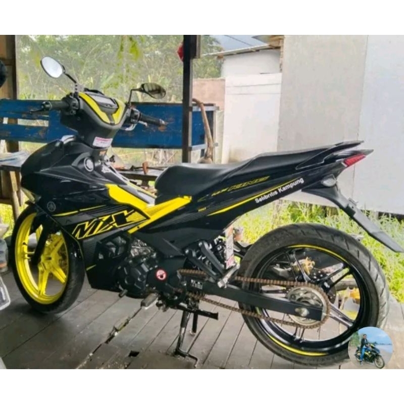 Spakbor belakang mx king exciter