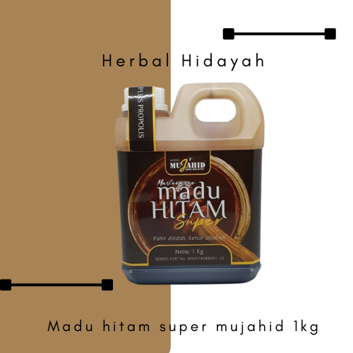 

Madu Hitam Super Mujahid Madu Pahit Mujahid 1kg