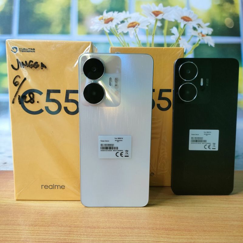 REALME C55 8/256/6/128 C55 FULLSET ORIGINAL HP SECOND MULUS