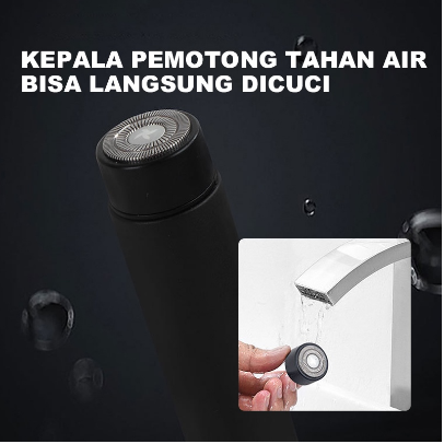 Alat Cukur Mini Kumis, Jenggot DLL Portable Alat Cukur Mini Cukur SiKetty dengan Charger USB