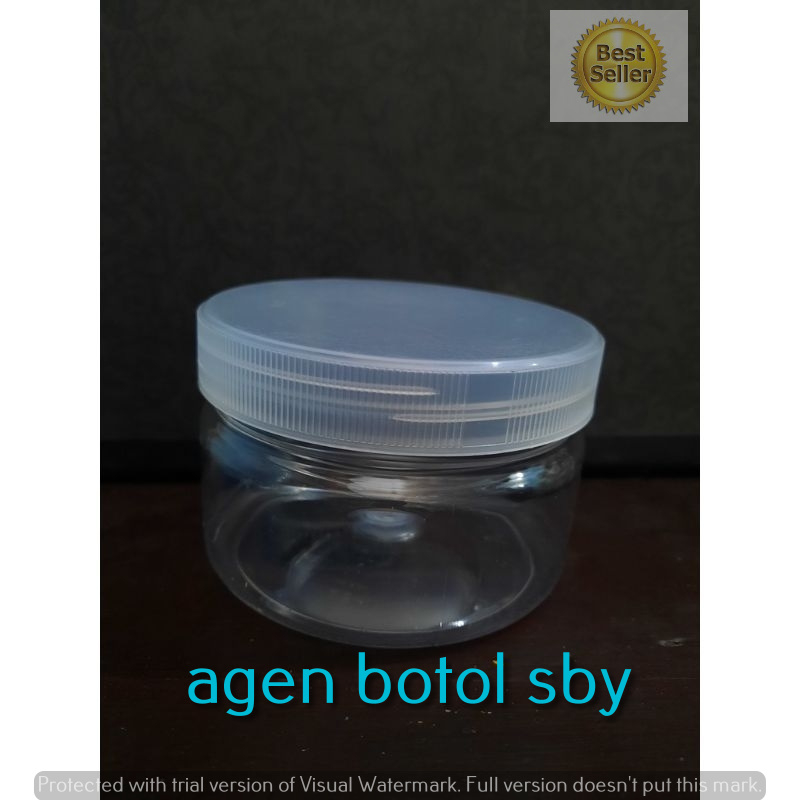 Toples Jar Tabung Plastik 300 ml