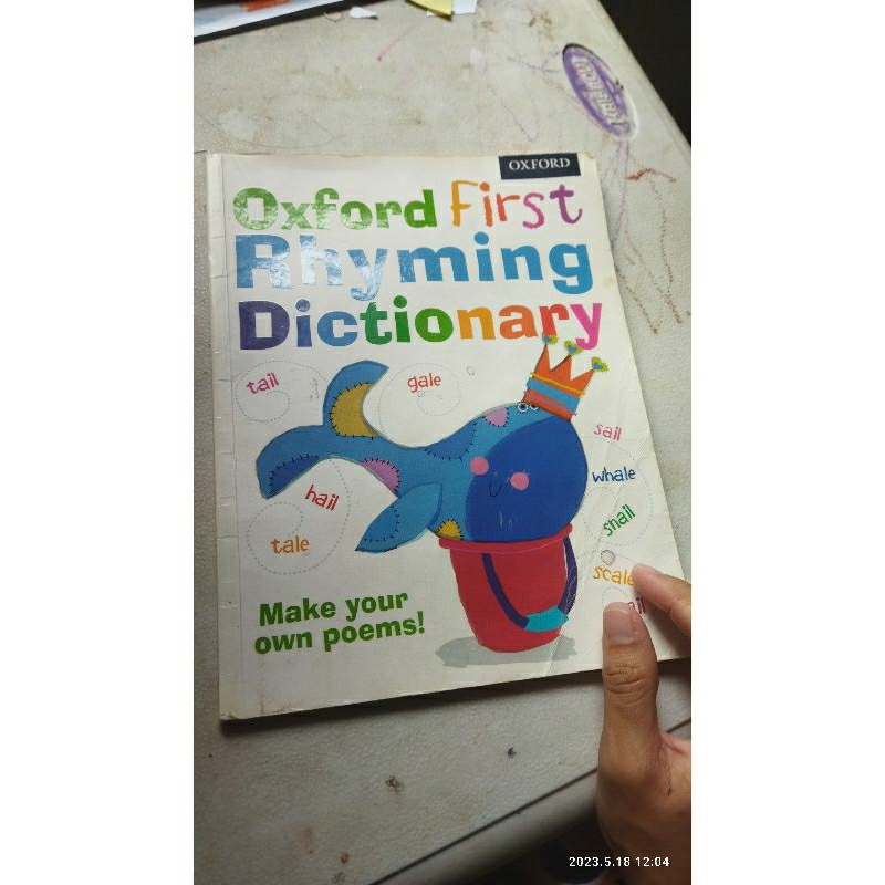 Buku Preloved Import Oxford First Rhyming Dictionary