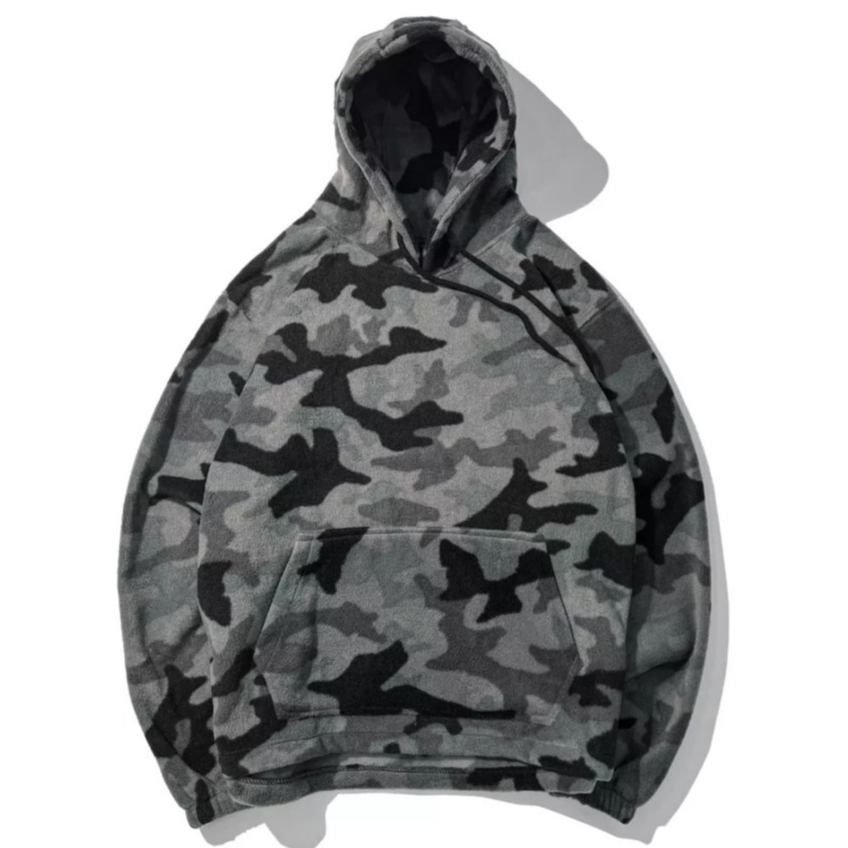 Jacket Hoodie Sherpa Colourspace - Ferocious inc 006 Army