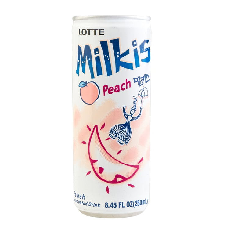 

milky soda lotte milkis peach 250