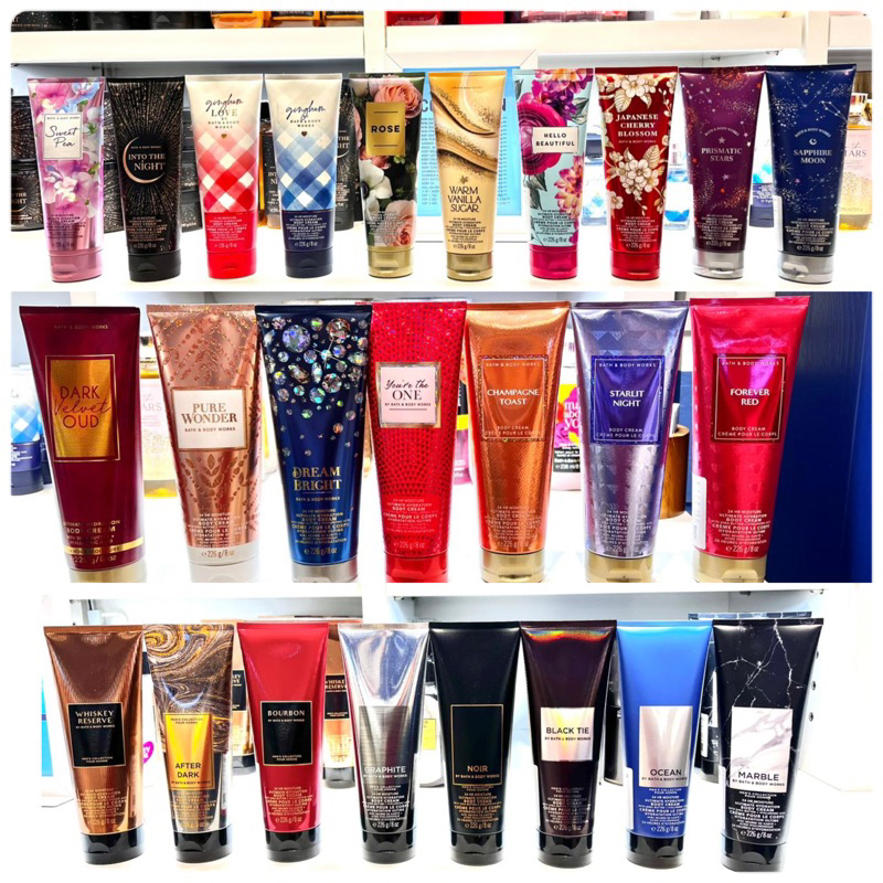 BBW BATH &amp; BODY WORKS BODY CREAM / BODY CREAM AROMATHERAPY 226ml