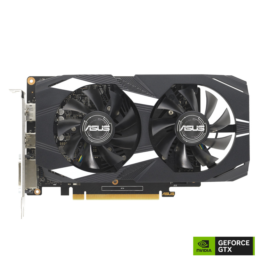 VGA ASUS GeForce GTX 1650 DUAL V2 OC Edition 4GB GDDR6