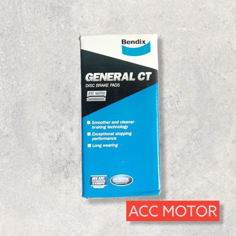Kampas Rem Belakang Hyundai H1 Bensin & Diesel - Bendix Brake Pad DB 1957
