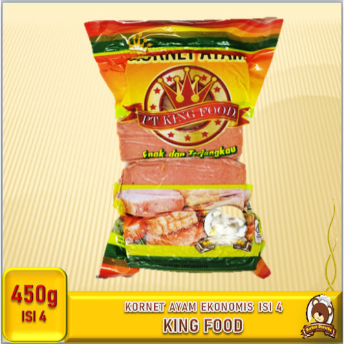 

Kingfood Kornet Ayam Ekonomis Isi 4 King Food Distributor Makanan Beku Frozen Food Bogor