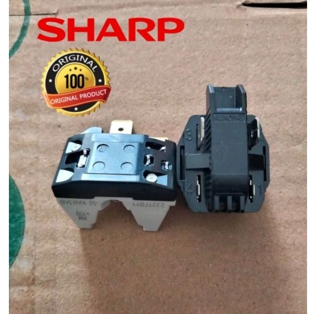 RELAY - Rilay PTC Overload Kulkas 2 Pintu SHARP - Original