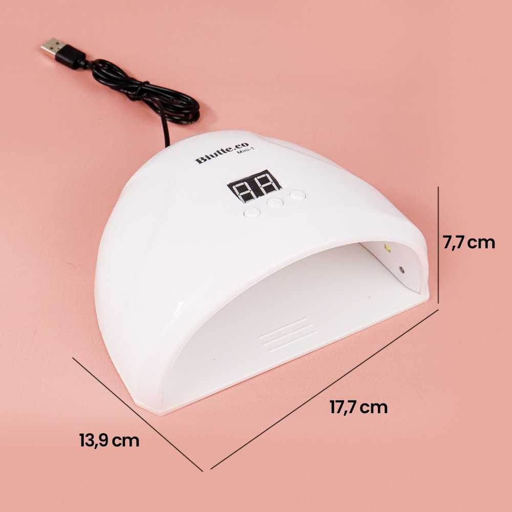 Biutte.co Pengering Kutek Kuku UV LED Nail Dryer 36W