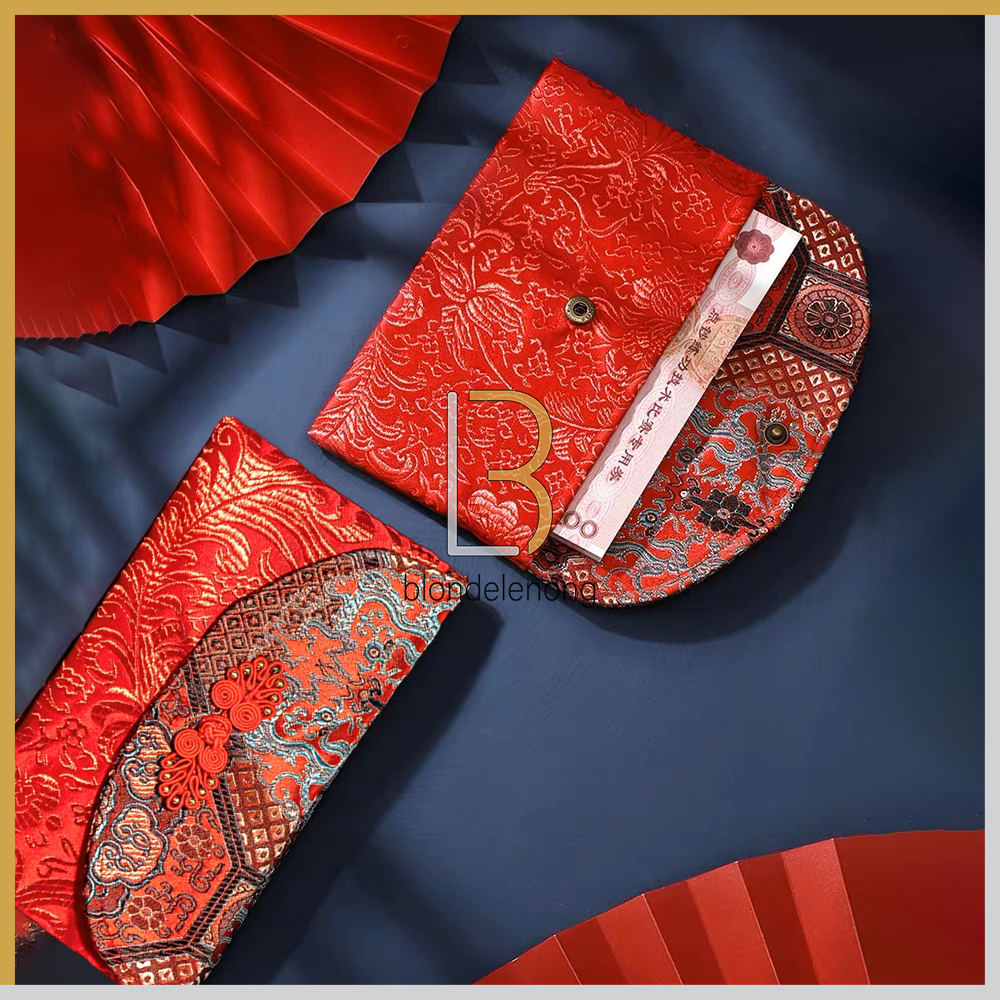 Amplop Dompet Angpao Angpau Ampao Ampau Hongbao Kain Kertas Merah Emas Sangjit Shuang Xi Perlengkapan Pesta Kondangan Nikah Pernikahan Kawin Happy Wedding Married Netral Imlek Sincia Cina New Year Panjang Tebal Besar Jumbo Lucu Unik Murah 2023 2024 Murah