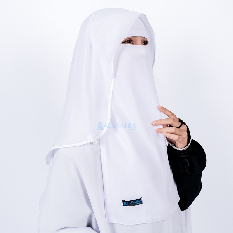 Alsyahra Exclusive Niqab Butterfly Walimah Sifon Premium