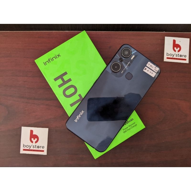 Infinix Hot 12 Pro 8/128 Fullset second berkualitas dan bergaransi