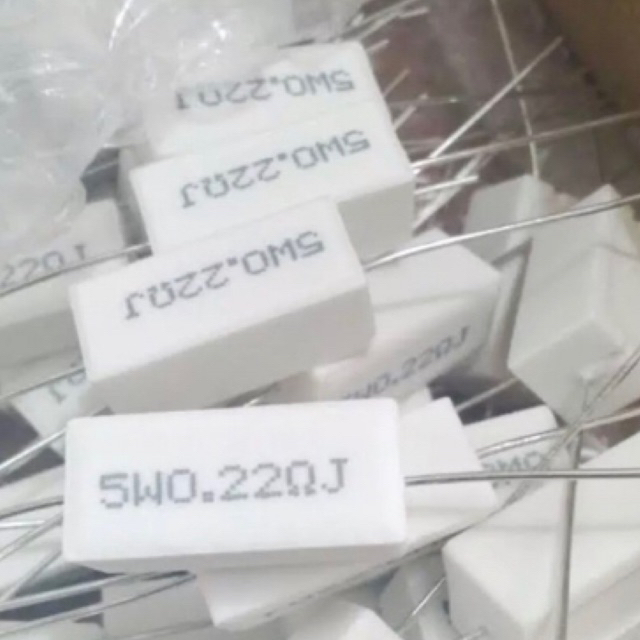 Resistor 5W 0,22 Ohm