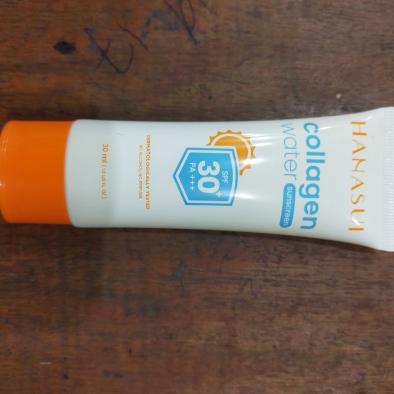 hanasui collagen water suncreen 30ml