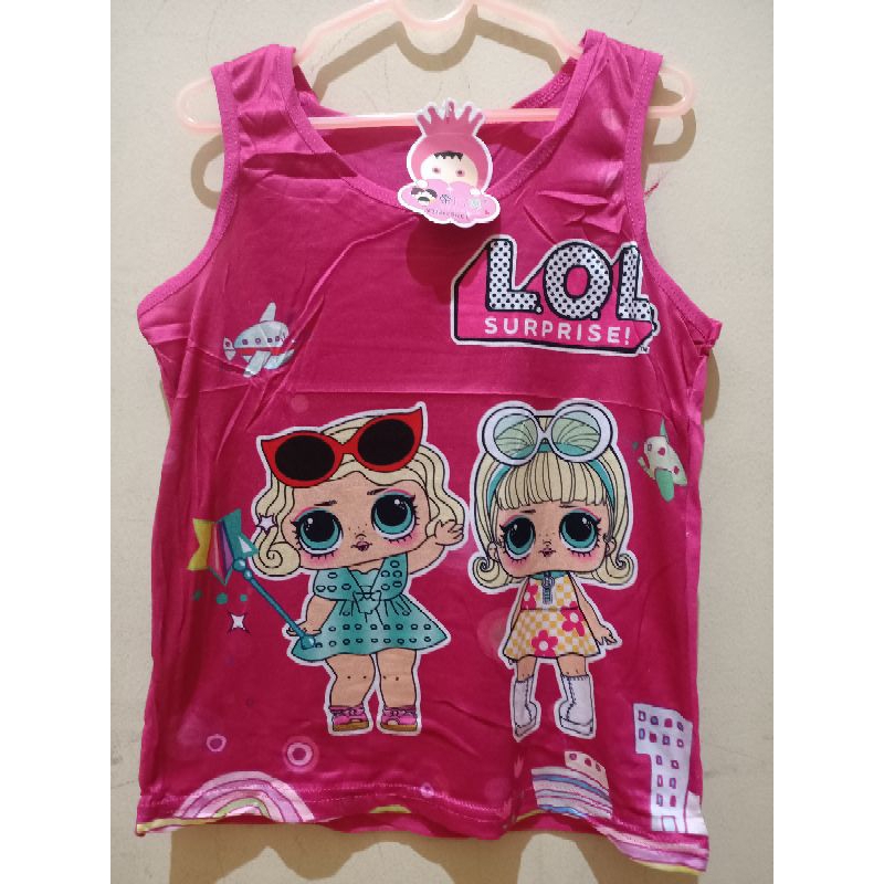 KAOS SINGLET ANAK KARAKTER