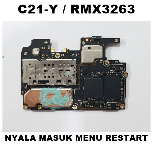 MESIN REALME C21Y RMX3263 NYALA BAHAN