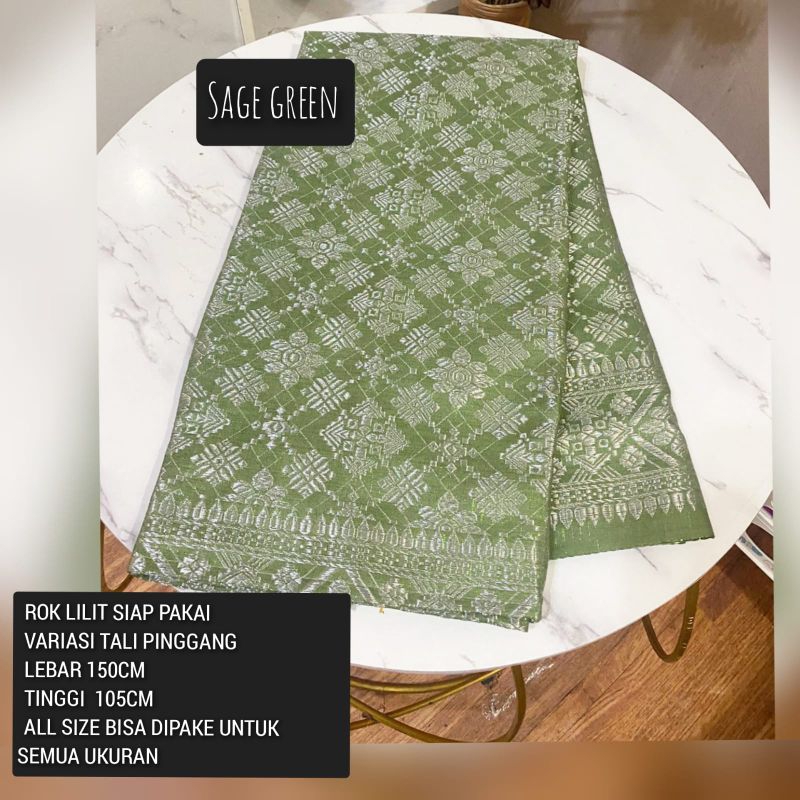 Rok songket / Rok lilit / Songket siap pakai / songket Jumbo / songket jadi