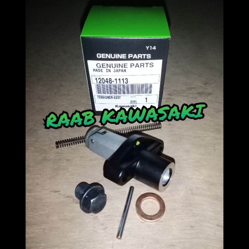tensioner tonjokan rantai keteng assy klx 230/klx 230r original kawasaki