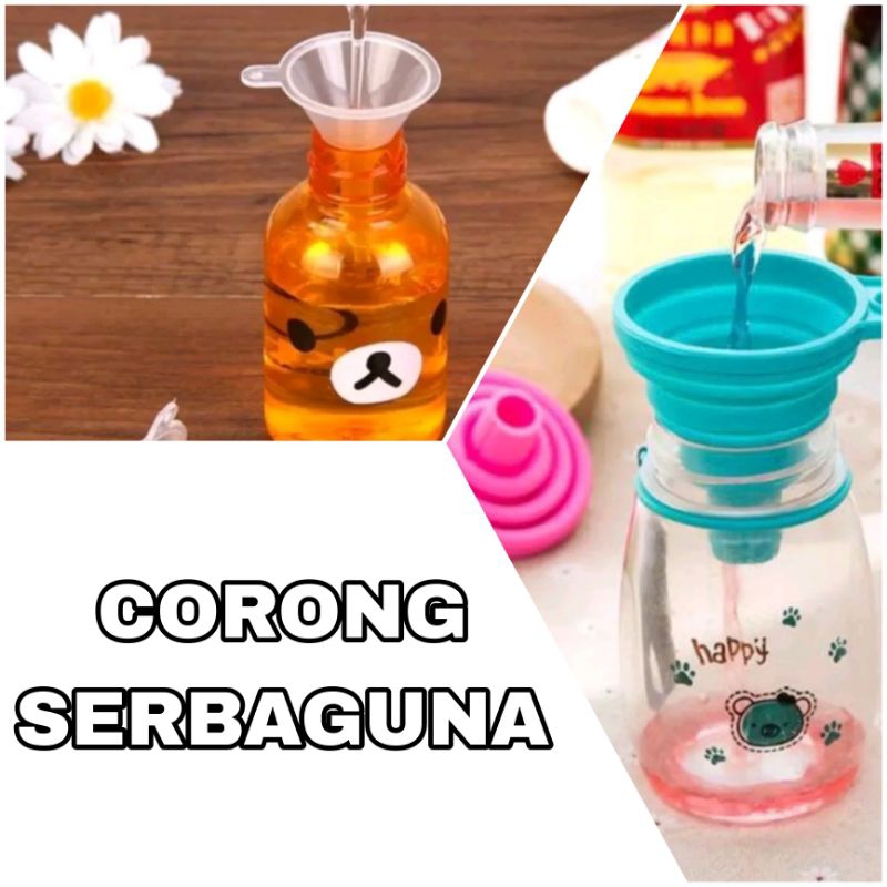 CORONG PLASTIK SERBAGUNA CORONG LIPAT SERBAGUNA