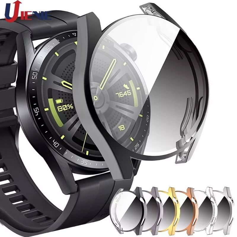 Case Huawei Watch GT3 42mm 46mm 42 46 mm GT 3 2 Pro GT2 Casing Full Cover Bumper TPU