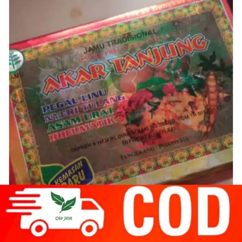 Jamu Herbal Akar Tanjung Jamu Asam Urat Pegalinu