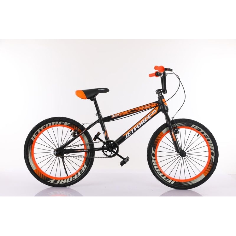 Sepeda BMX 20&quot;  Ban 2.4  STORM  BAN MOTIF BONUS BEL KUBAH baru gress anak 7 tahun sd dewasa