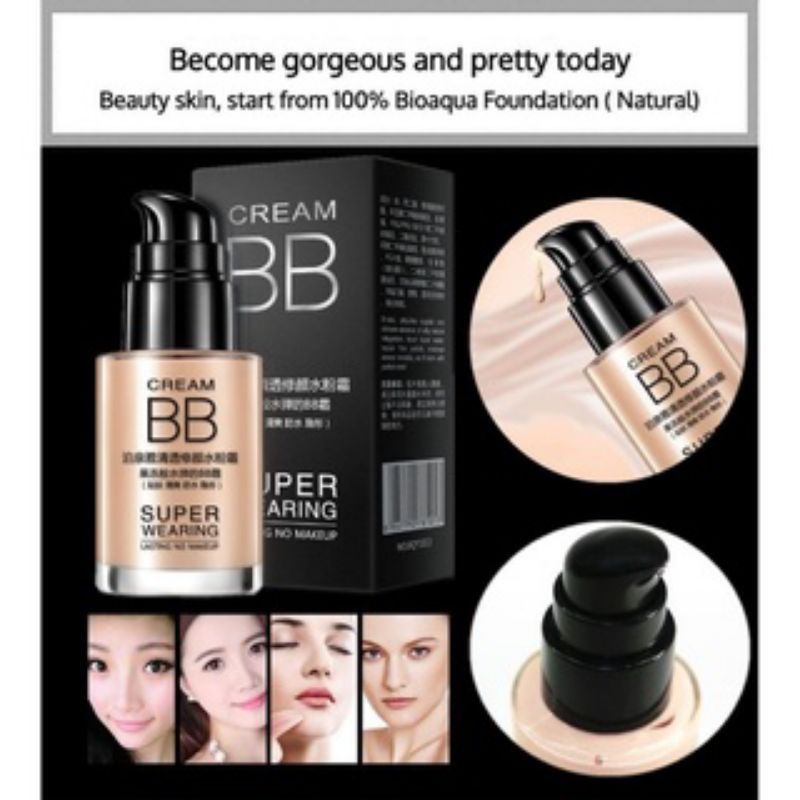 Bioaqua BB Cream Alas Bedak Clear And Beatiful