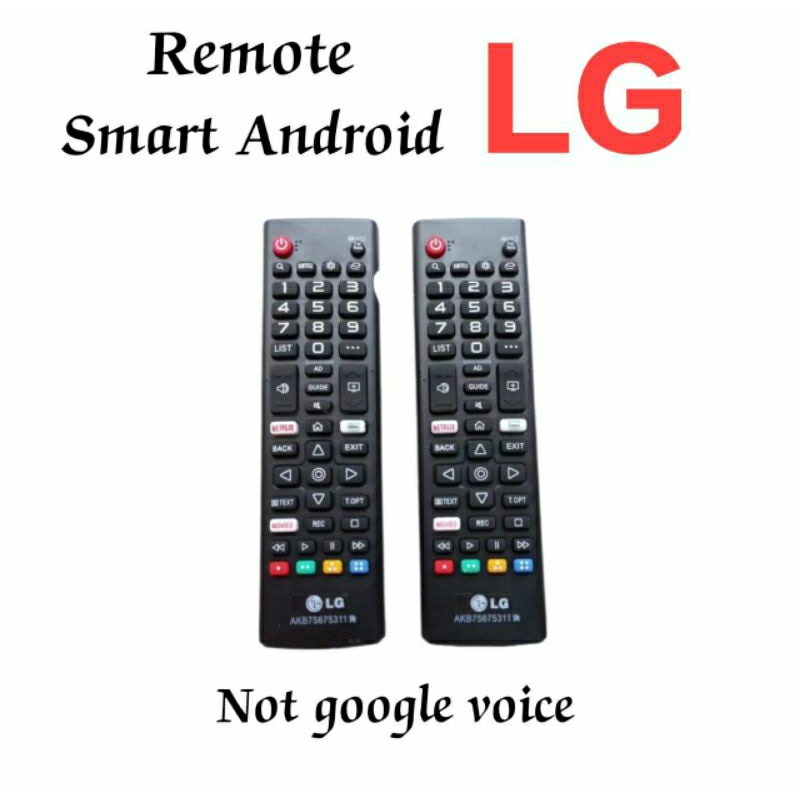 REMOTE TV LG REMOTE SMART ANDROID LG