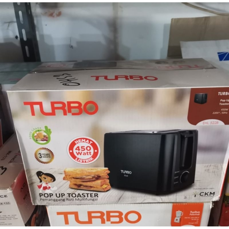 Pemanggang Roti / Toaster Turbo EHL-5228 / EHL 5228