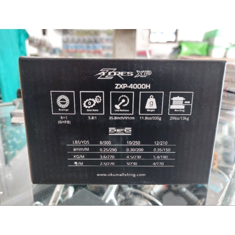 Reel Okuma Ceymar ZXP-4000H