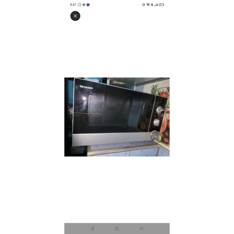 microwave sharp, new tanpa box