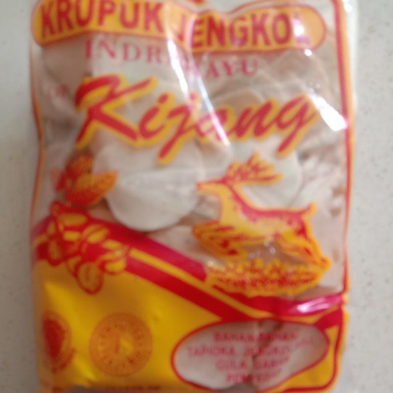 

Krupuk jengkol cap kijang 200 gram..