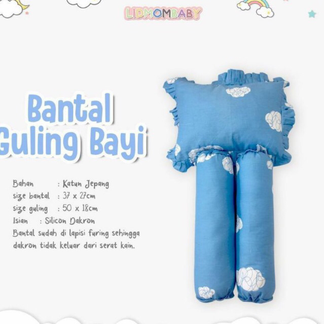 Bantal Balita Bahan Jepang / Lokal By Lidyamonbaby