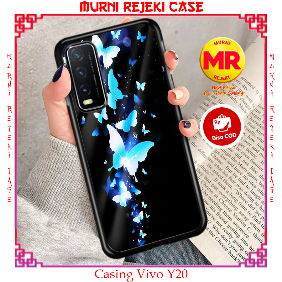 Murni Case VIVO Y20 Y12S Casing VIVO Y20 Y12S Motif [KUPU02] Terbaru Terlaris Termurah Case Cowok Ce
